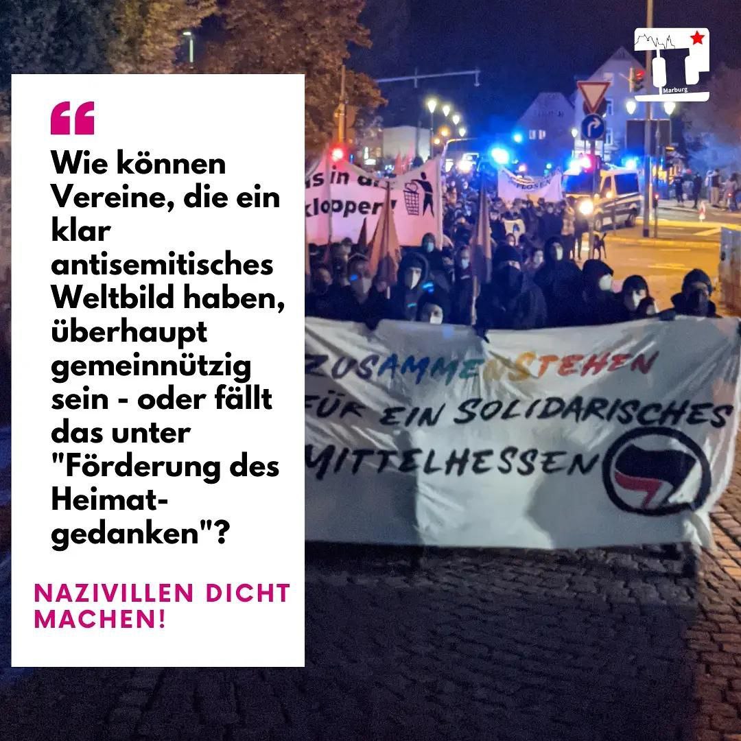 Über 400 Antifaschist*innen zogen durch die Stadt, um gegen die faschistische Veranstaltung auf dem Haus der Burschenschaft Normannia zu Leipzig zu demonstrieren.