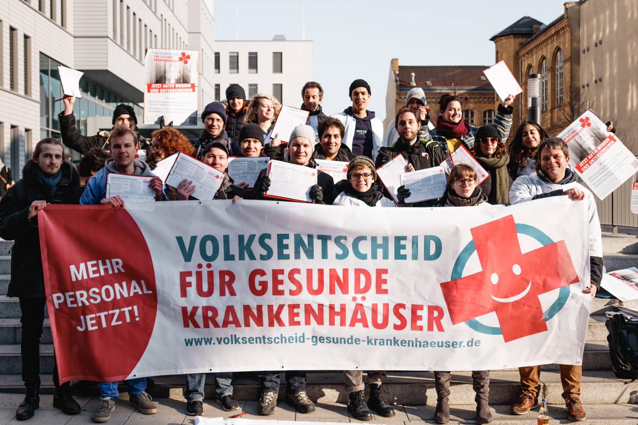Erste Sammelaktion