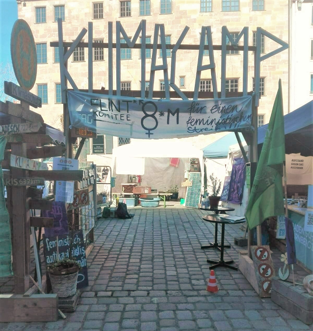 Lila Camp goes Klimacamp, 6.-7.3.21