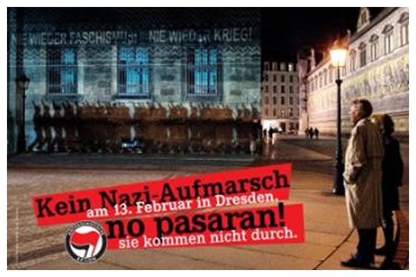Plakatausschnitt no pasaran 2010