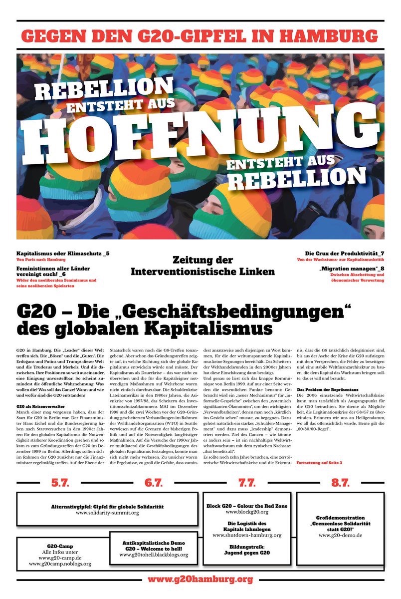 Die G20-Zeitung der [iL*]
