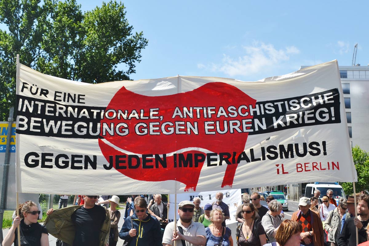31.05.2014: Demo in Berlin "Ukraine: Stoppt Eskalation und drohenden Krieg!"