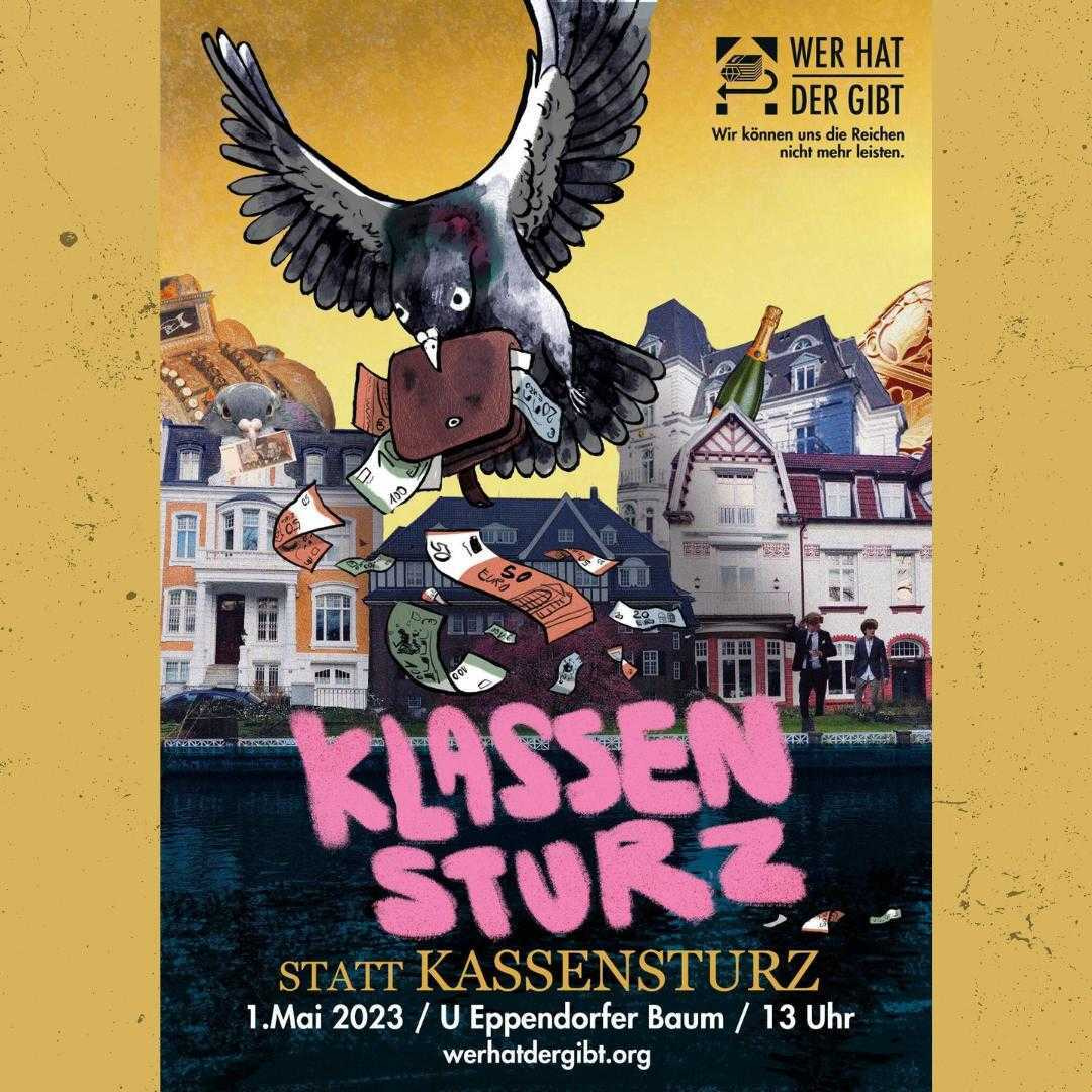 Plakat von Wer Hat Der Gibt zum 1. Mai 2023
