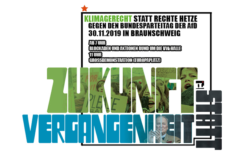 Zukunft statt Vergangenheit: AfD Parteitag blockieren