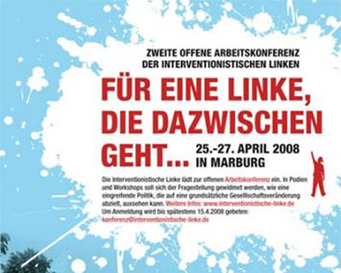 Für eine Linke, die dazwischen geht - Offene Arbeitskonferenz der IL
